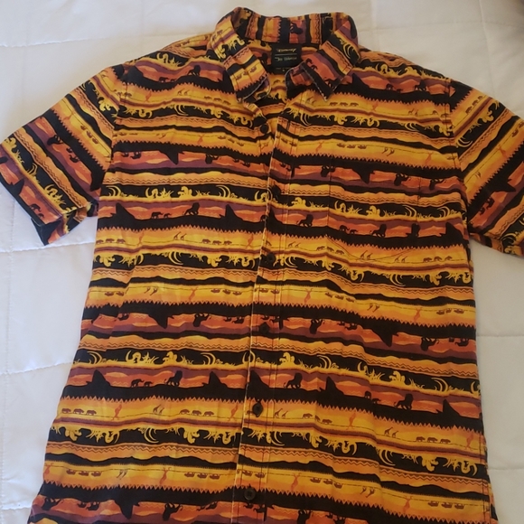 Disney Other - Disney The Lion King Button Up Shirt